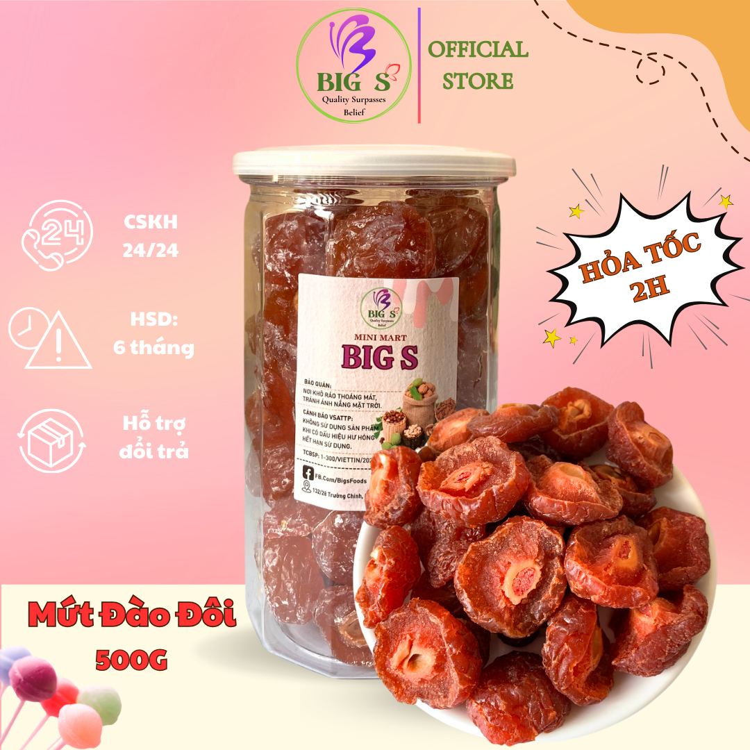 Mứt đào đôi 500g bigs
