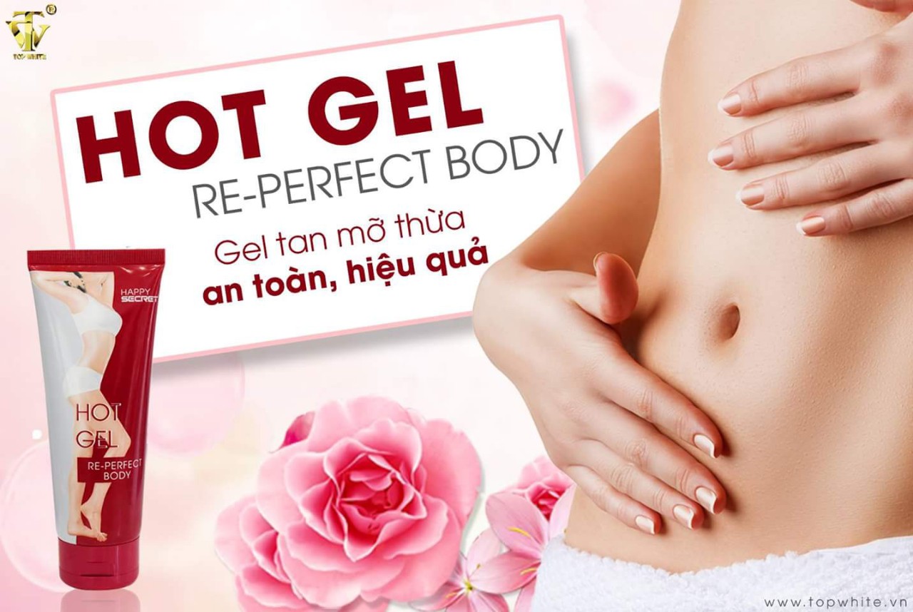 [HCM]GEL TAN MỠ HOT GEL RE-PERFECT BODY