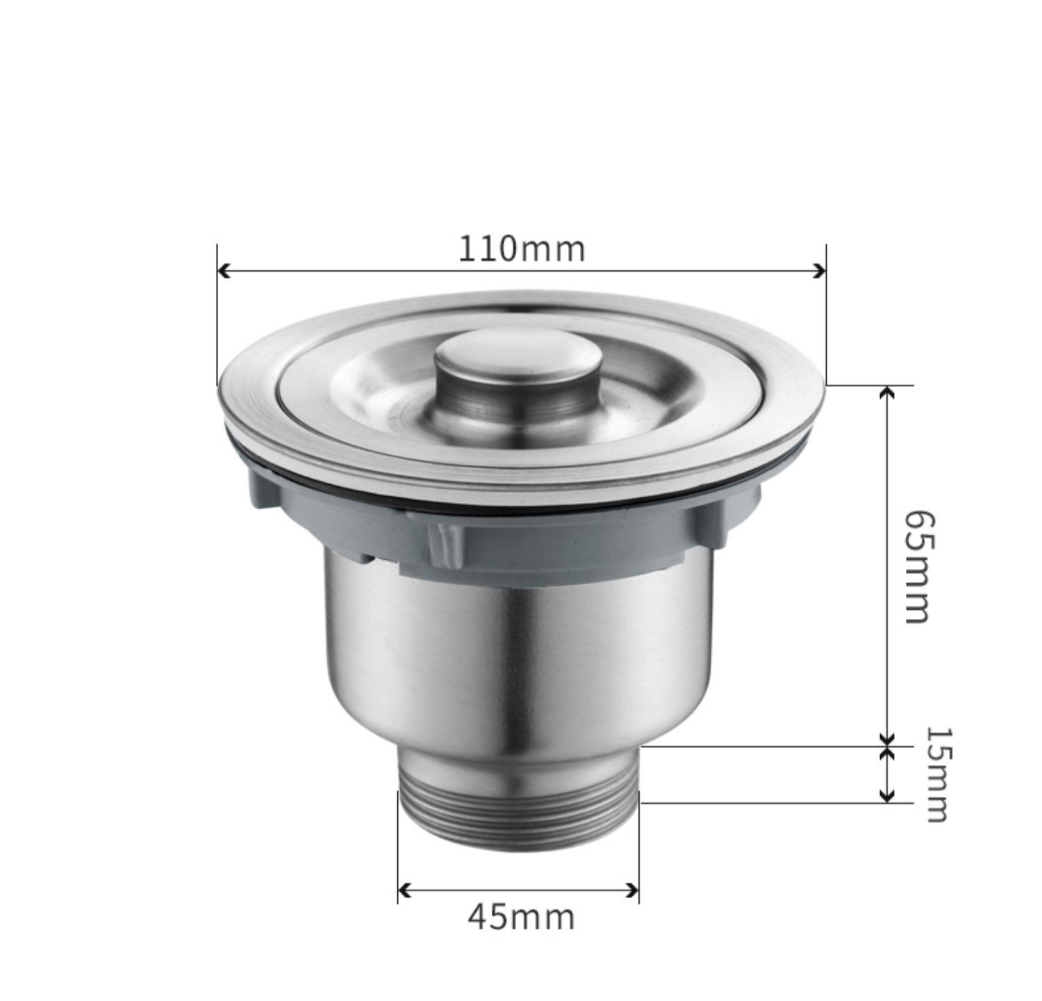 Bộ xã Bồn Rửa Chén Đôi Inox 304