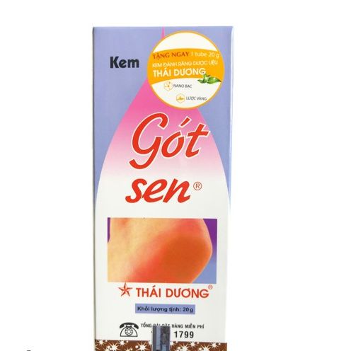 Kem Gót Sen - trrị nứt nẻ gót chân (Tub 20g)