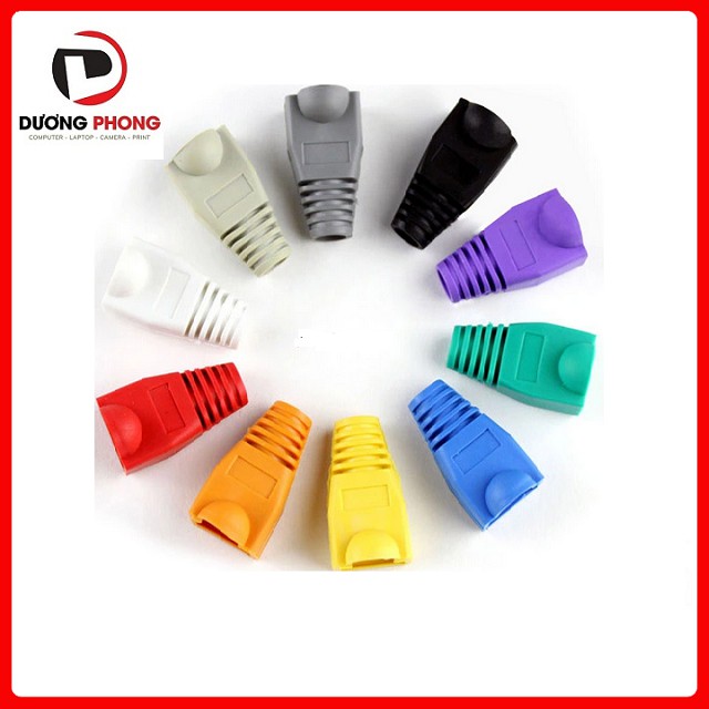 Đầu bọc dây mạng RJ45 cat5 cat6 [Bịch 100 đầu]