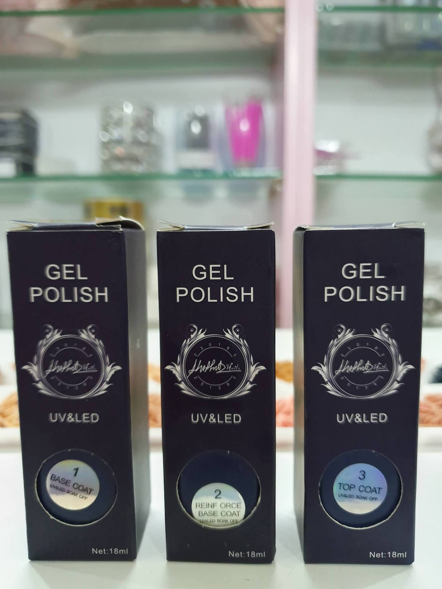 Base RuBy Giúp Màu Gel Bền Chặt - Hiệu RuBy Gel Polish 18ml - Lẻ 1 Chai