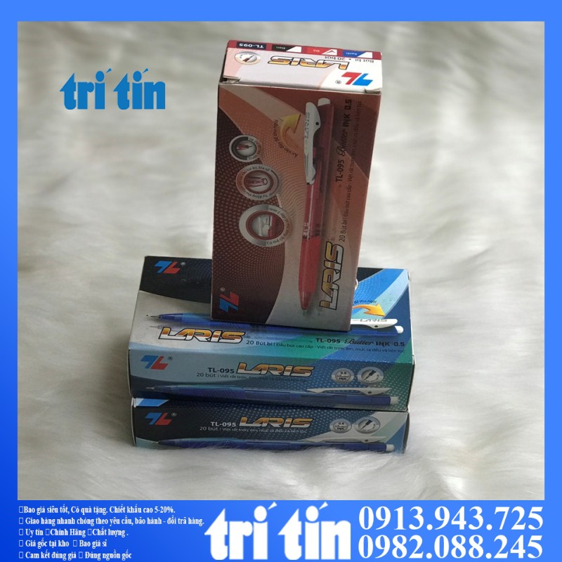 ✅  ✅ [Giá tốt cho mọi nhà] Bút Bi Bấm Laris TL-095
