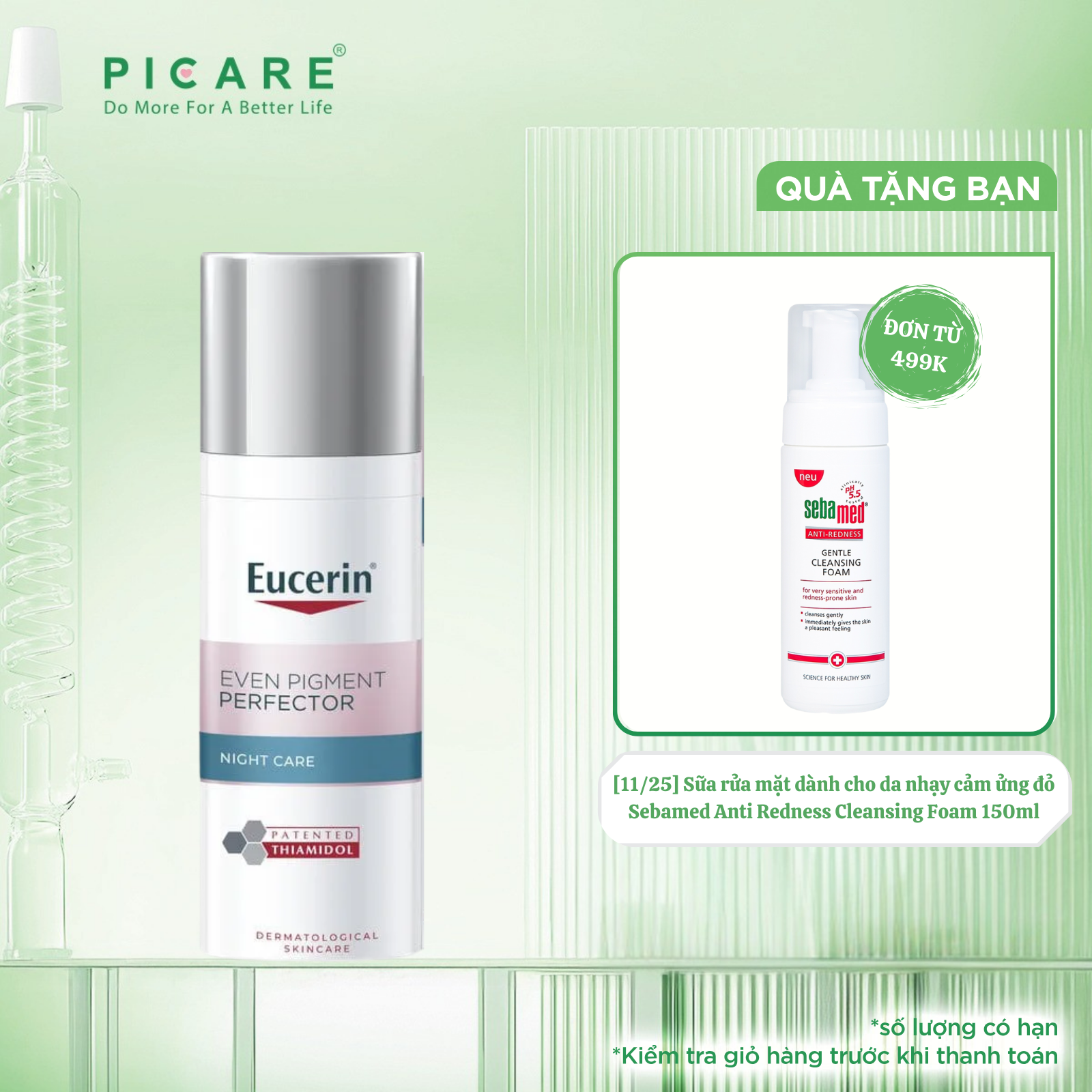 Kem Dưỡng Đêm Giảm Thâm Nám & Sáng Da Eucerin Spotless Brightening 50ml