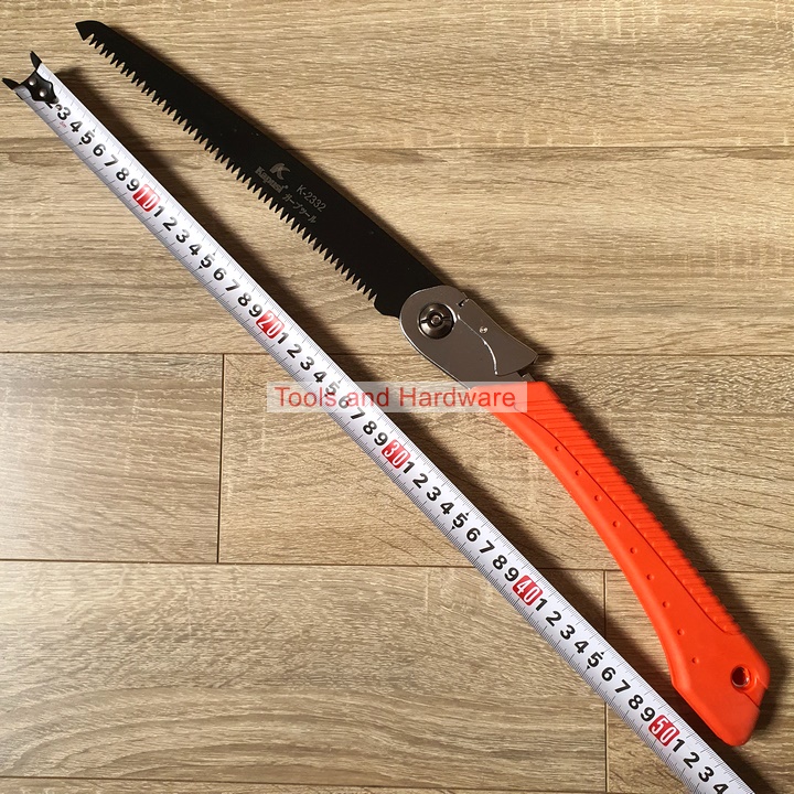 Cưa gỗ cầm tay dạng gập hãng Kapusi Japan chiều dài 270mm, BH 12 tháng, Cưa cành, Cưa Nhật, Cưa tay mini