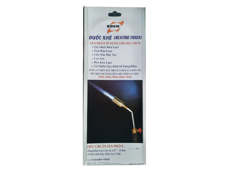 [HCM]Đuốc khè dây 25m đầu khò fi38 Kovie ( cam )