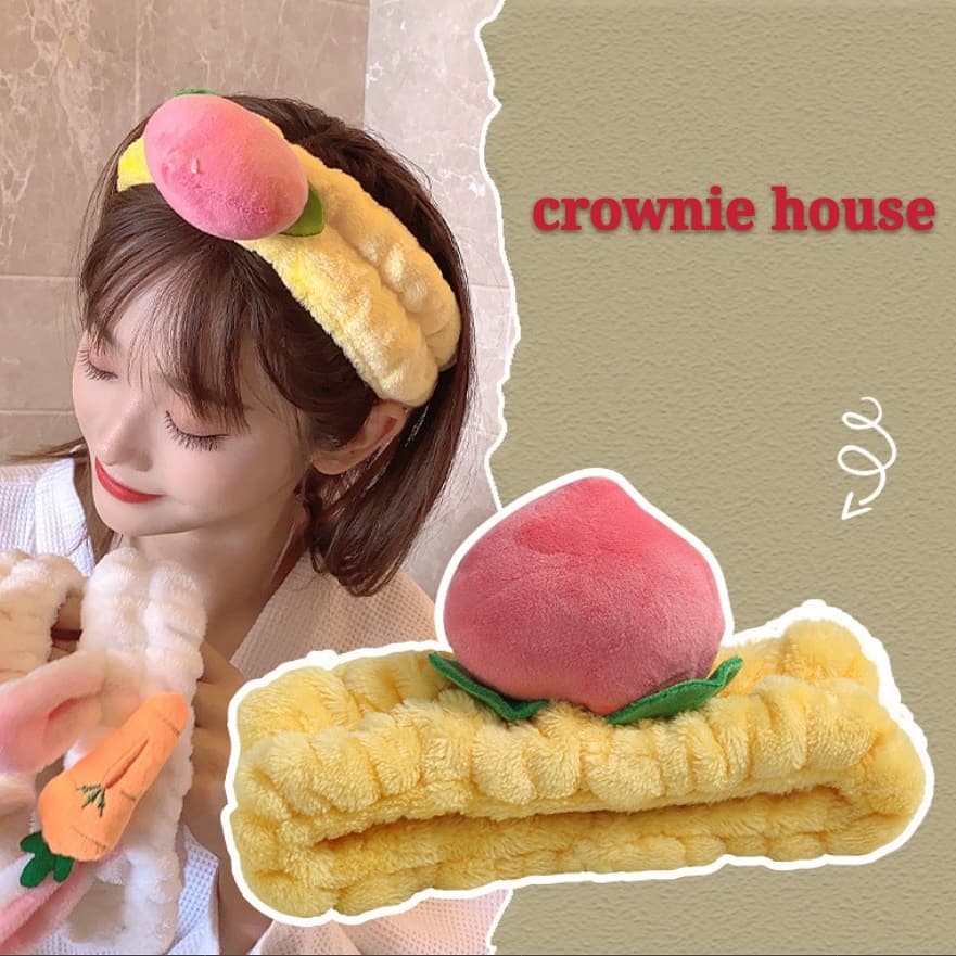 BĂNG ĐÔ TRÁI ĐÀO 3D SIÊU CUTE STYLE HÀN QUỐC