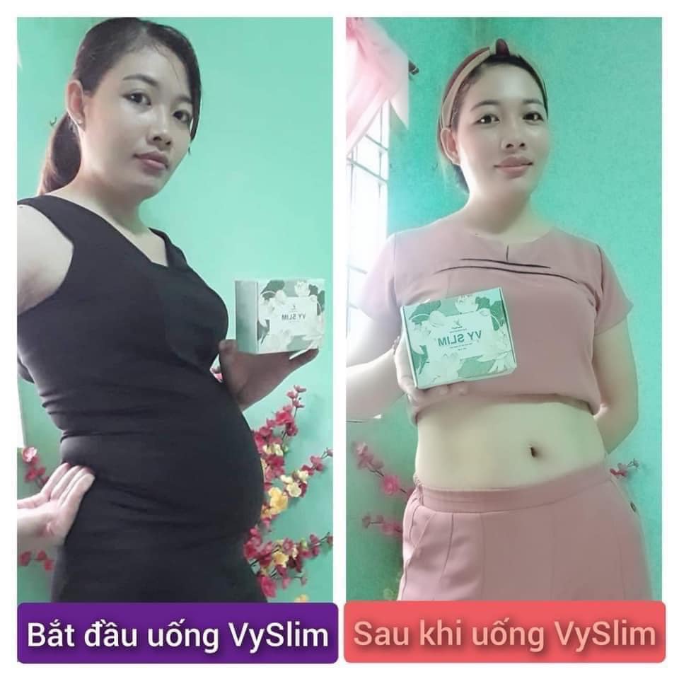 Trà Thảo Mộc Giảm Cân mẫu mới Vy Slim (liệu trình 30 ngày)