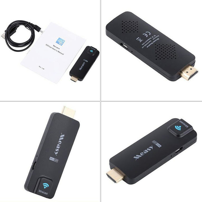 HDMI không dây Dongle Measy A2W cho Điện thoại, Máy tính bảng xuất ra Tivi chất lượng cao