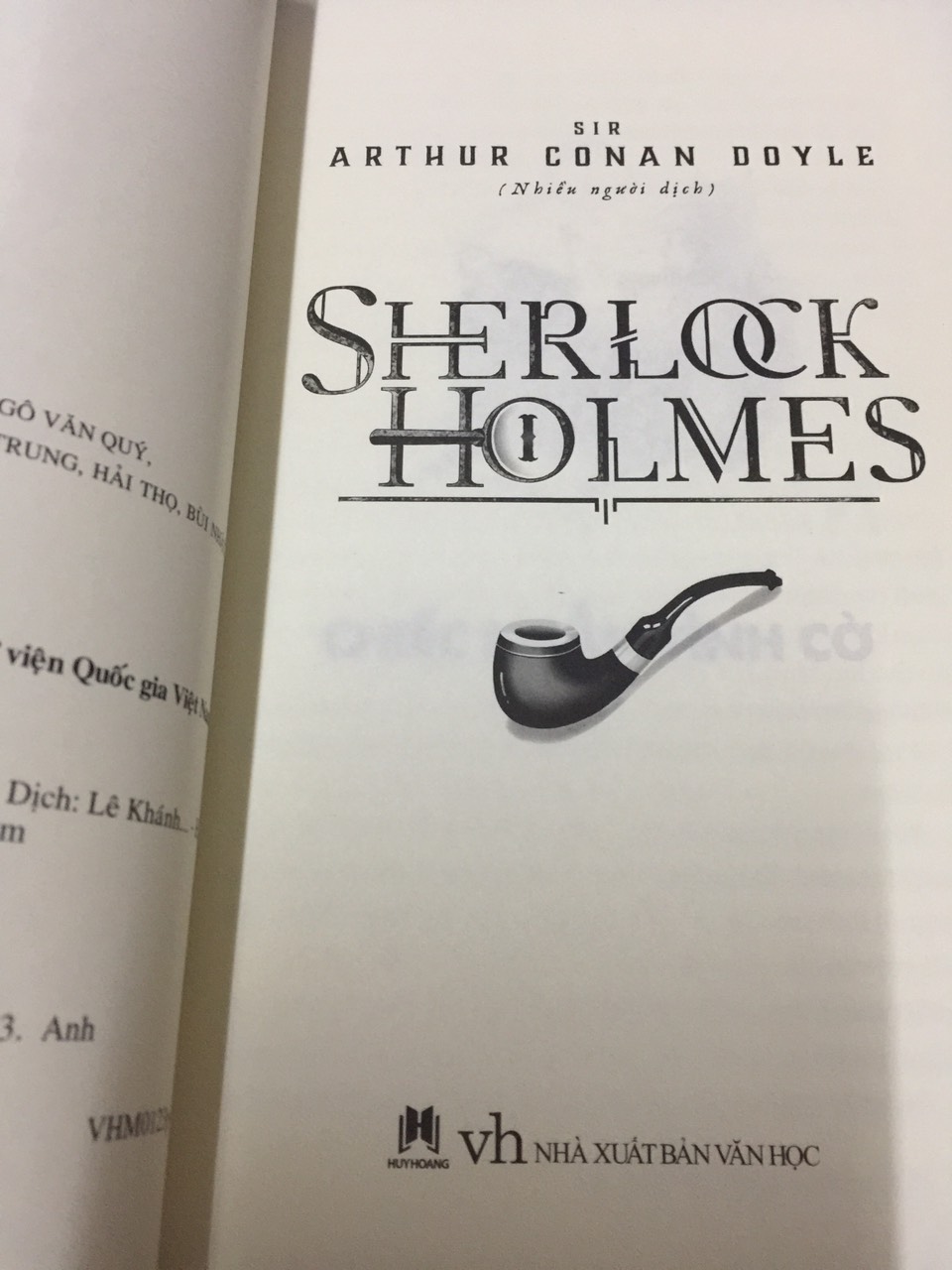 Sách - Tiểu thuyết trinh thám - Sherlock Holmes I