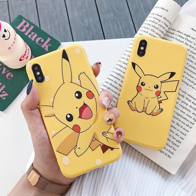 ỐP LƯNG ĐIỆN THOẠI HÌNH PIKACHU ĐÁNG YÊU CHO IPHONE