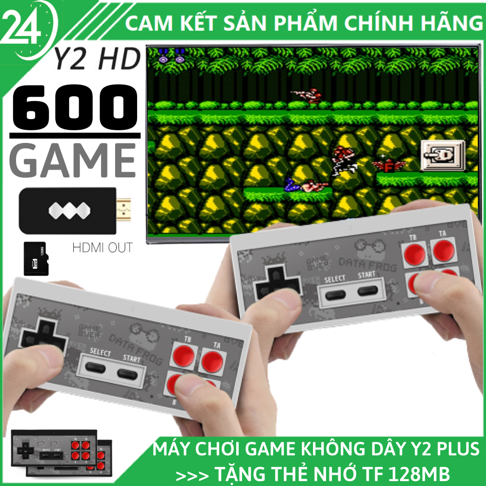 Y2 plus 600 Game wireless 4 button console-HDMI 4K support, wireless connection