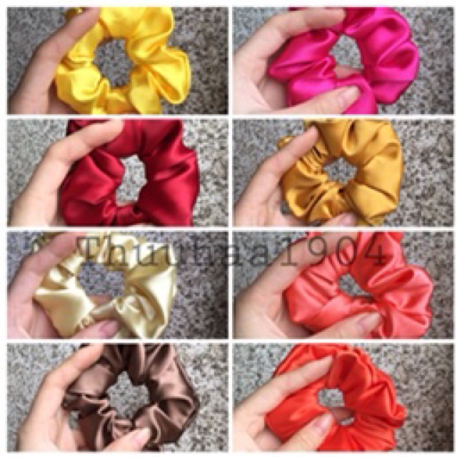 Dây Buộc Tóc Scunchies- Cột Tóc Vải