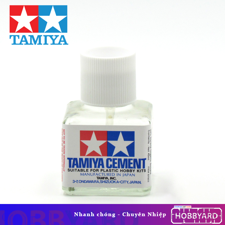 Keo tamiya trắng 87003 dán mô hình 40ml
