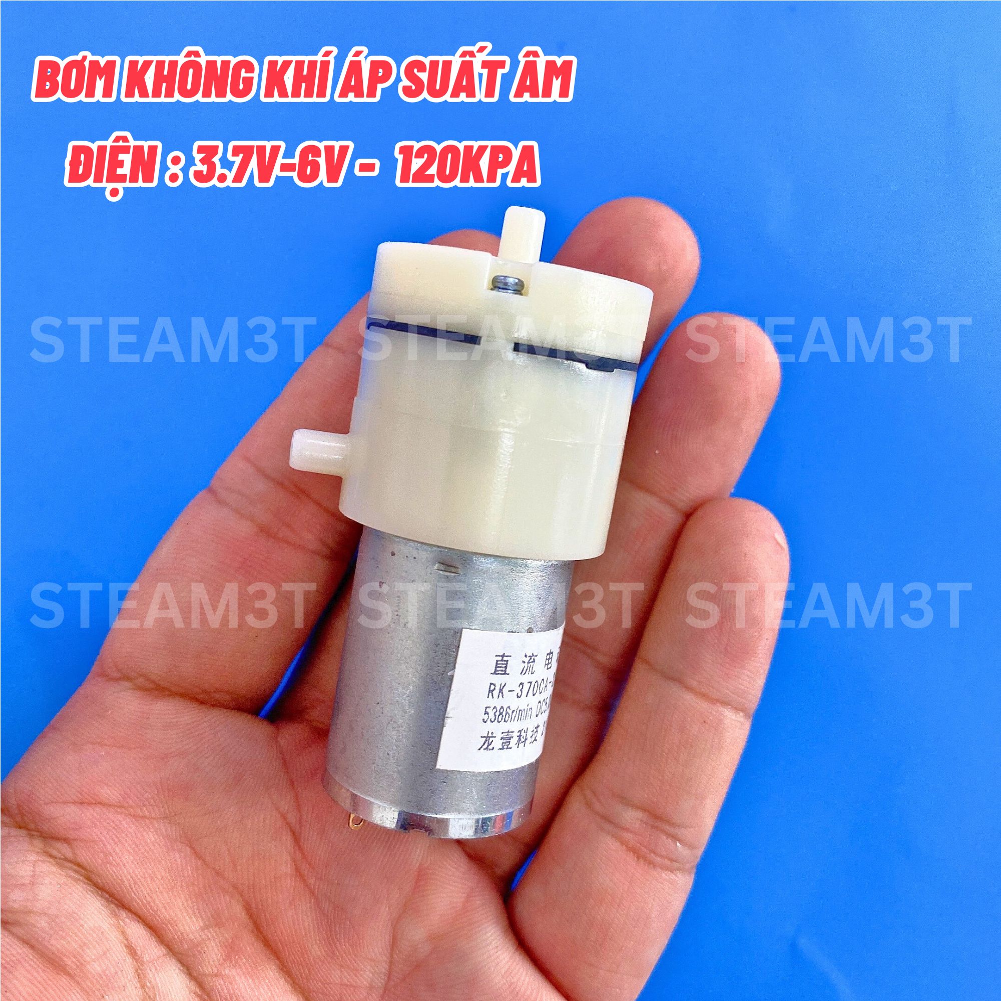 [HCM]Máy bơm khí bơm oxy 370 mini điện áp 5V - 6V - LK0124-2