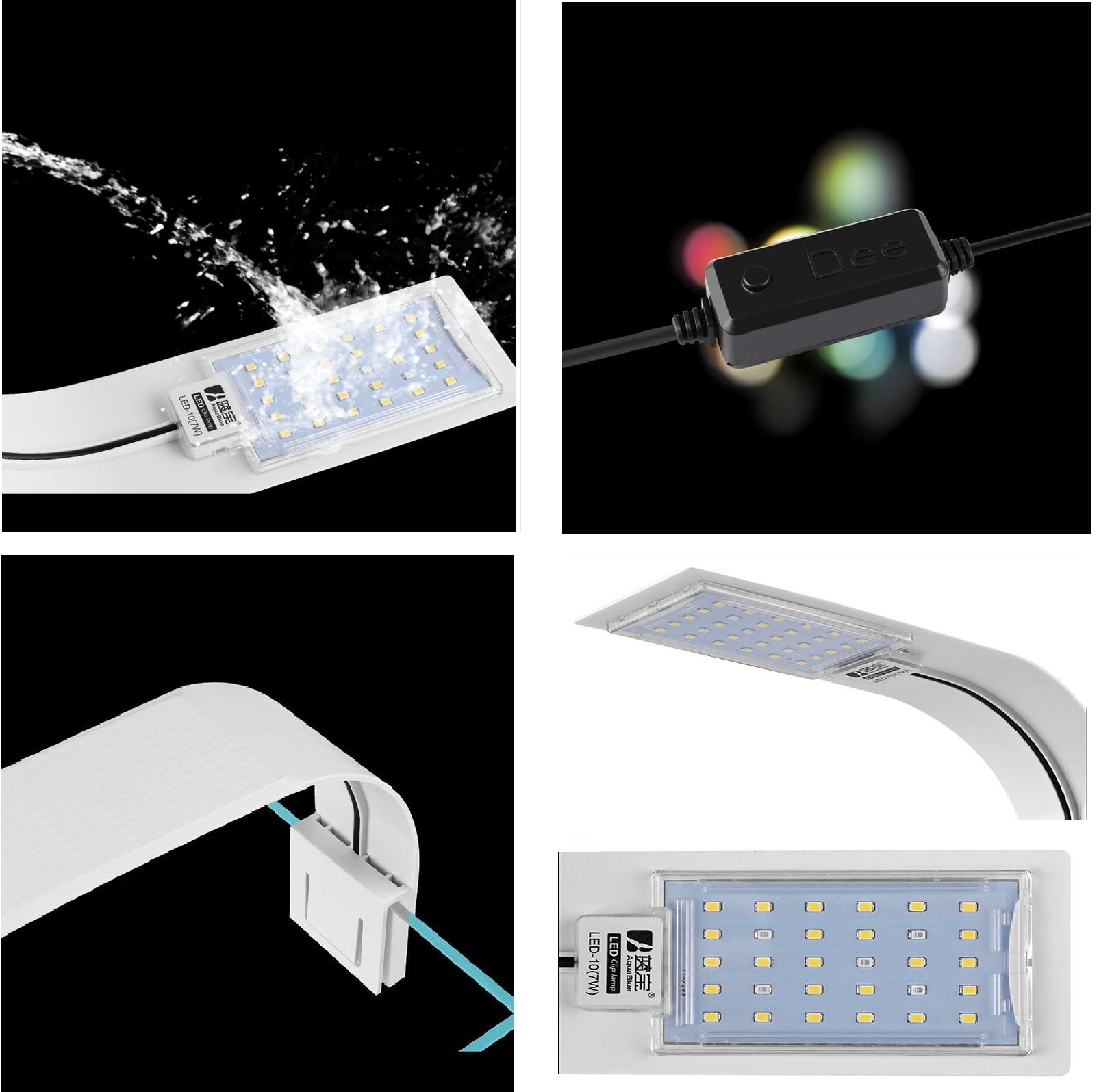 Đèn led X5 siêu sáng dành cho bể cá, bể thủy sinh (24 bóng)