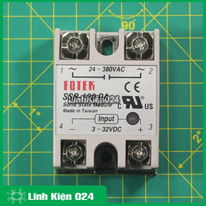 Relay Bán Dẫn Fotek SSR-100 DA