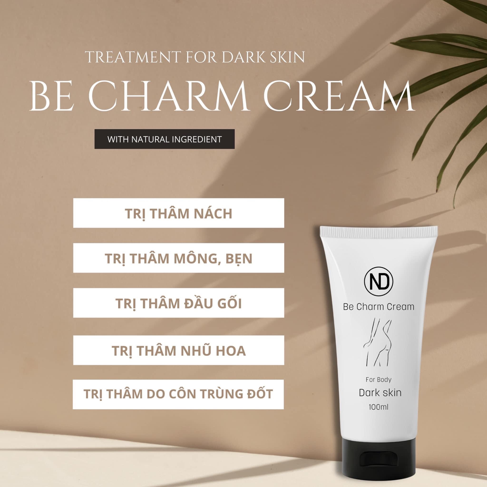 (Kèm Quà) Kem Giảm Thâm Body 6 In 1 Be Charm ND Tặng Muối Bò Hồng Chính Hãng Hỗ Trợ Sáng Da
