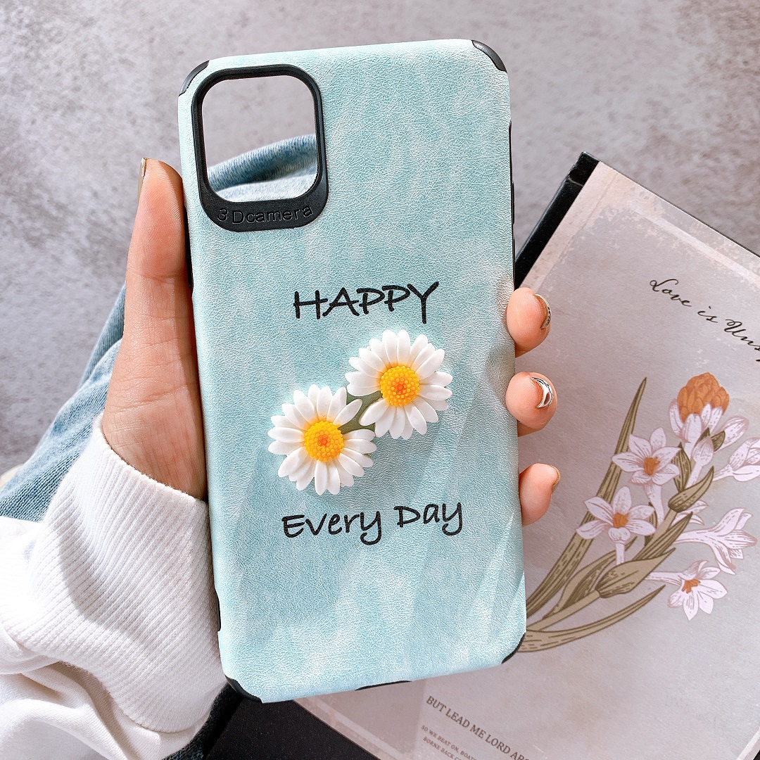 Ốp Lưng Da IMD Happy Every Day