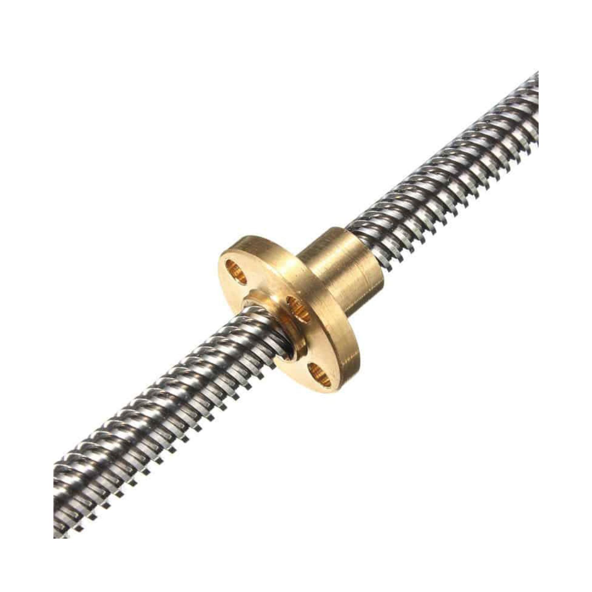 Vitme T8 250mm + Đai ốc