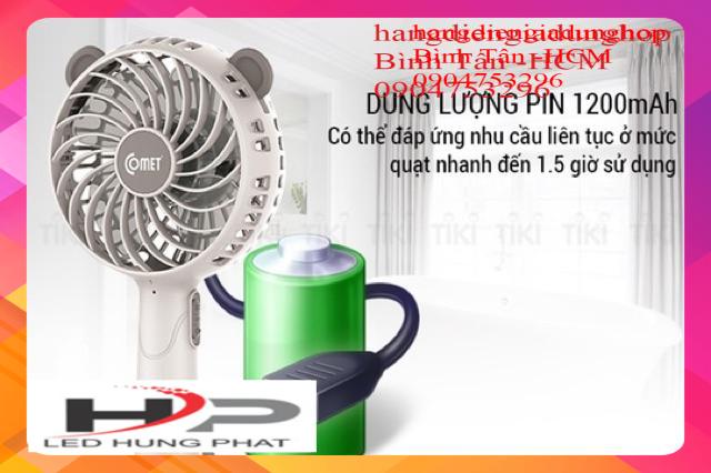 [HCM]Quạt sạc Comet CRF0804