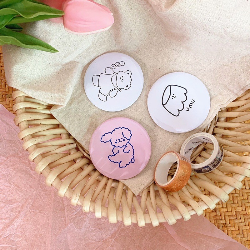 Gương mini cute