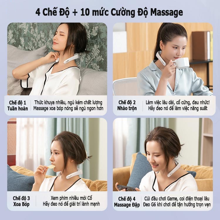 Máy massage cổ thông minh Xiaomi Jeeback G6 / Jeeback G5