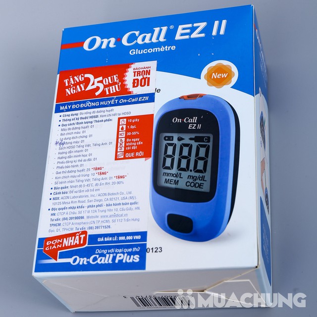 Máy đo đường huyết OnCall EZII