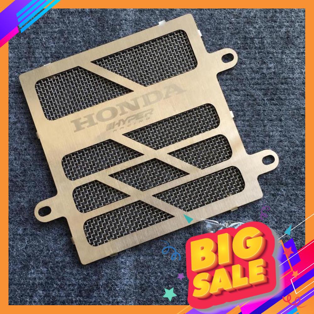 [SALE SỐC] CHE KÉT NƯỚC INOX LƯỚI CẮT CNC SIÊU ĐẸP DÀNH CHO XE MÁY HONDA VARIO, CLICK, SH, AIR BLADE 125...BAO CHẤT