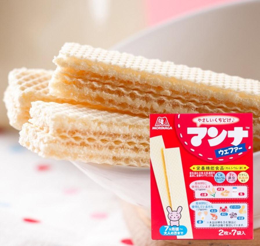 [HCM]Bánh ăn dặm Morinaga nhập Nhật Bản dạng thanh xốp
