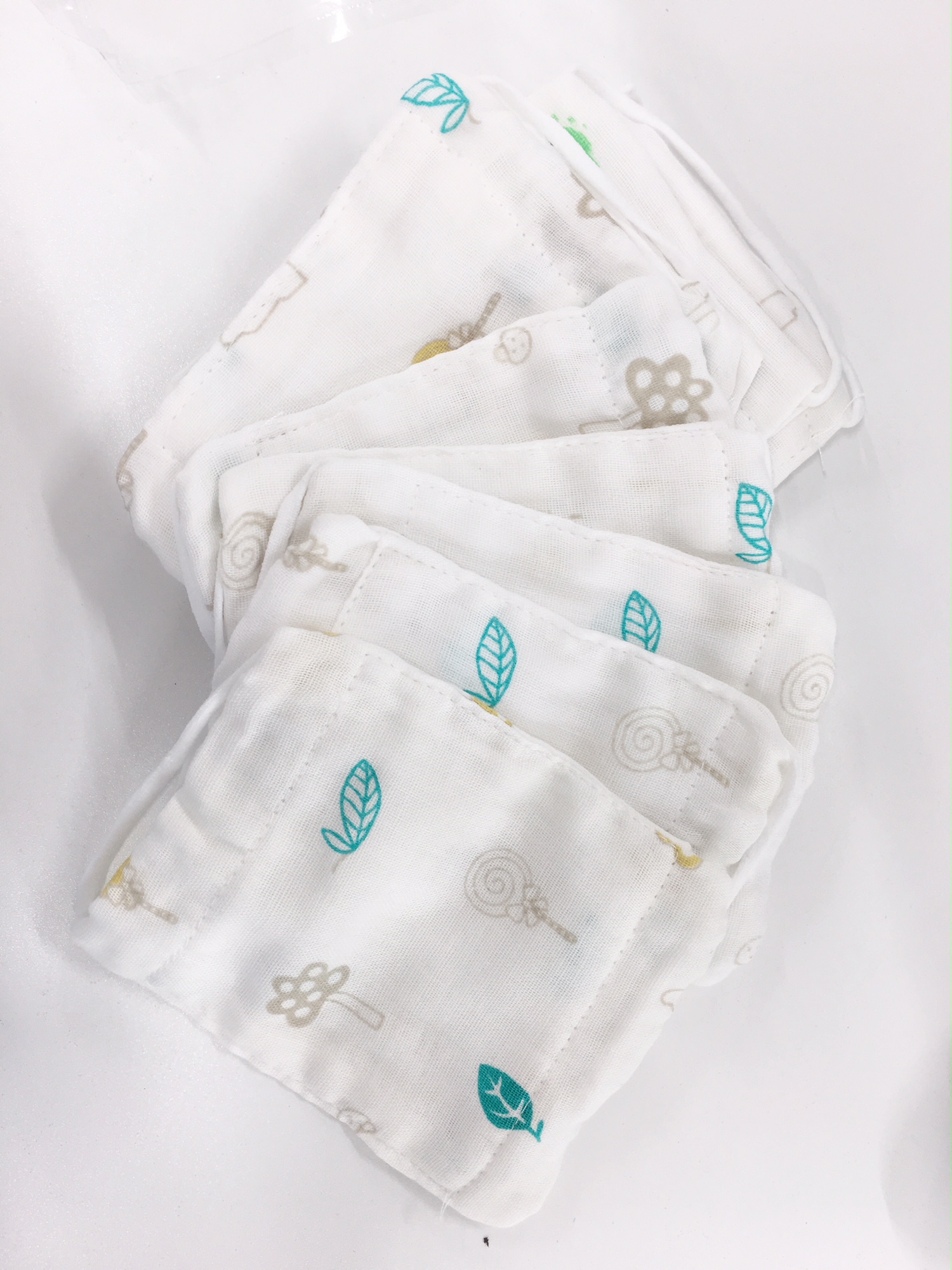 Set 5 Khẩu trang vải xô cho bé
