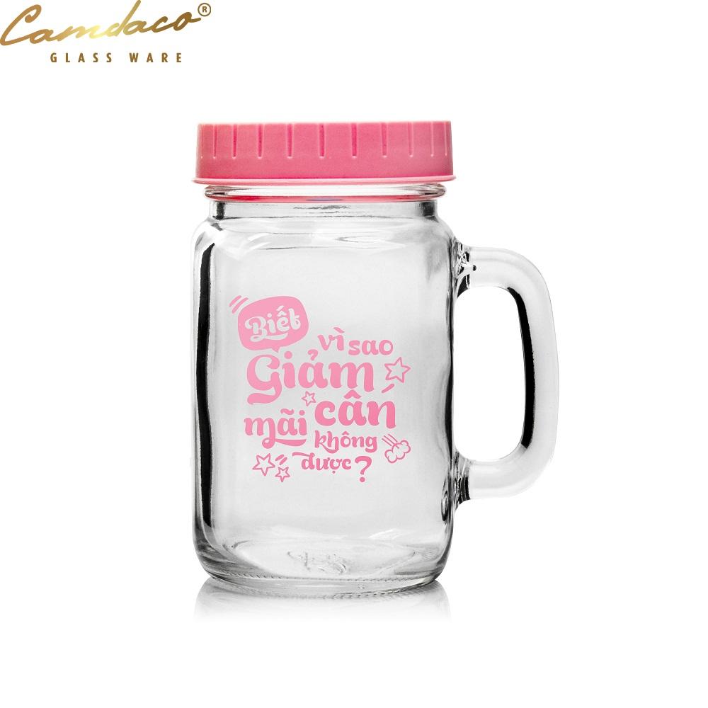 Ly Quai Thủy Tinh Detox Cẩm Đạt 450ML