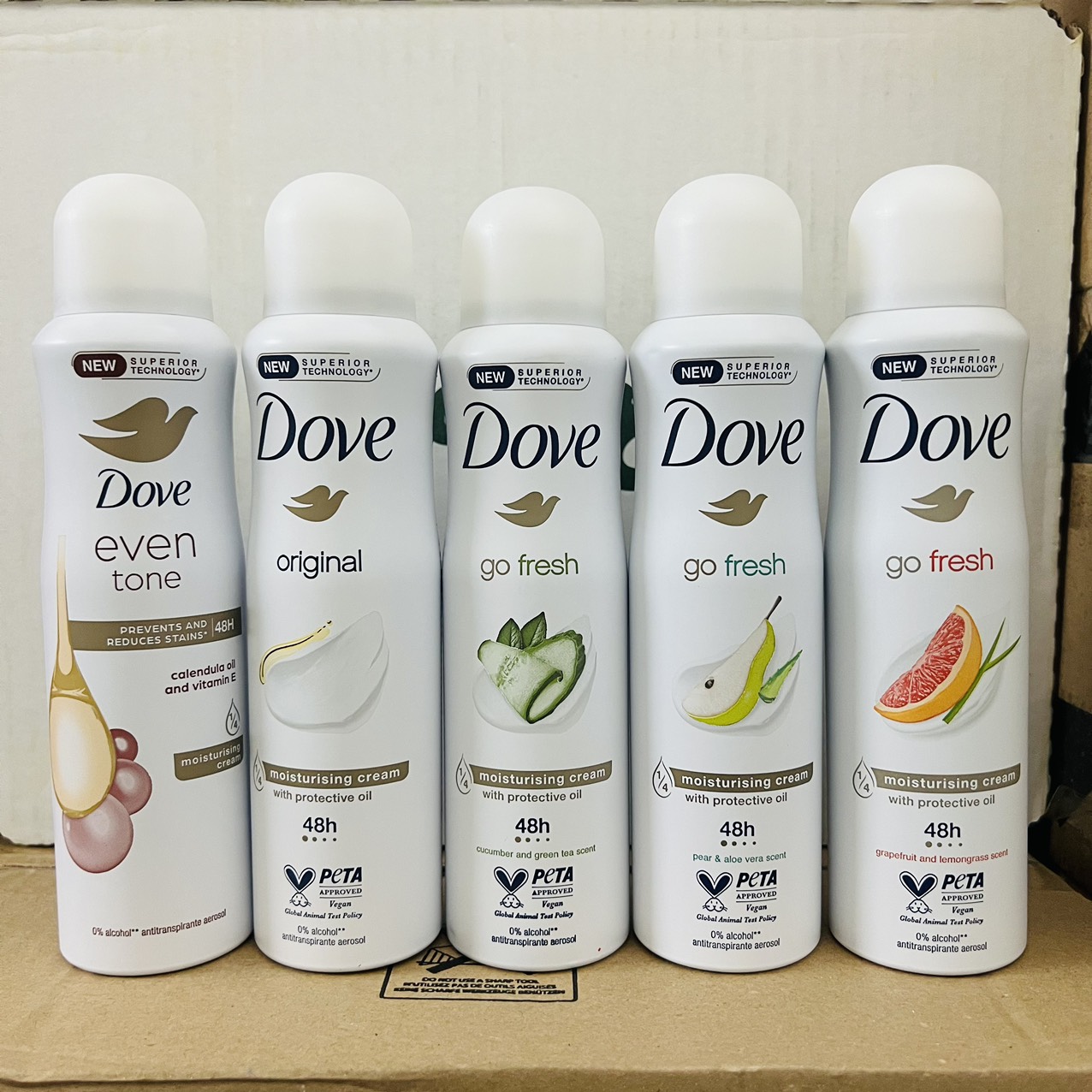 Xịt Khử Mùi Toàn Thân Dove 150ml Hương Nước Hoa - Khử mùi suốt 48h ( Nhiều mùi lựa chọn )