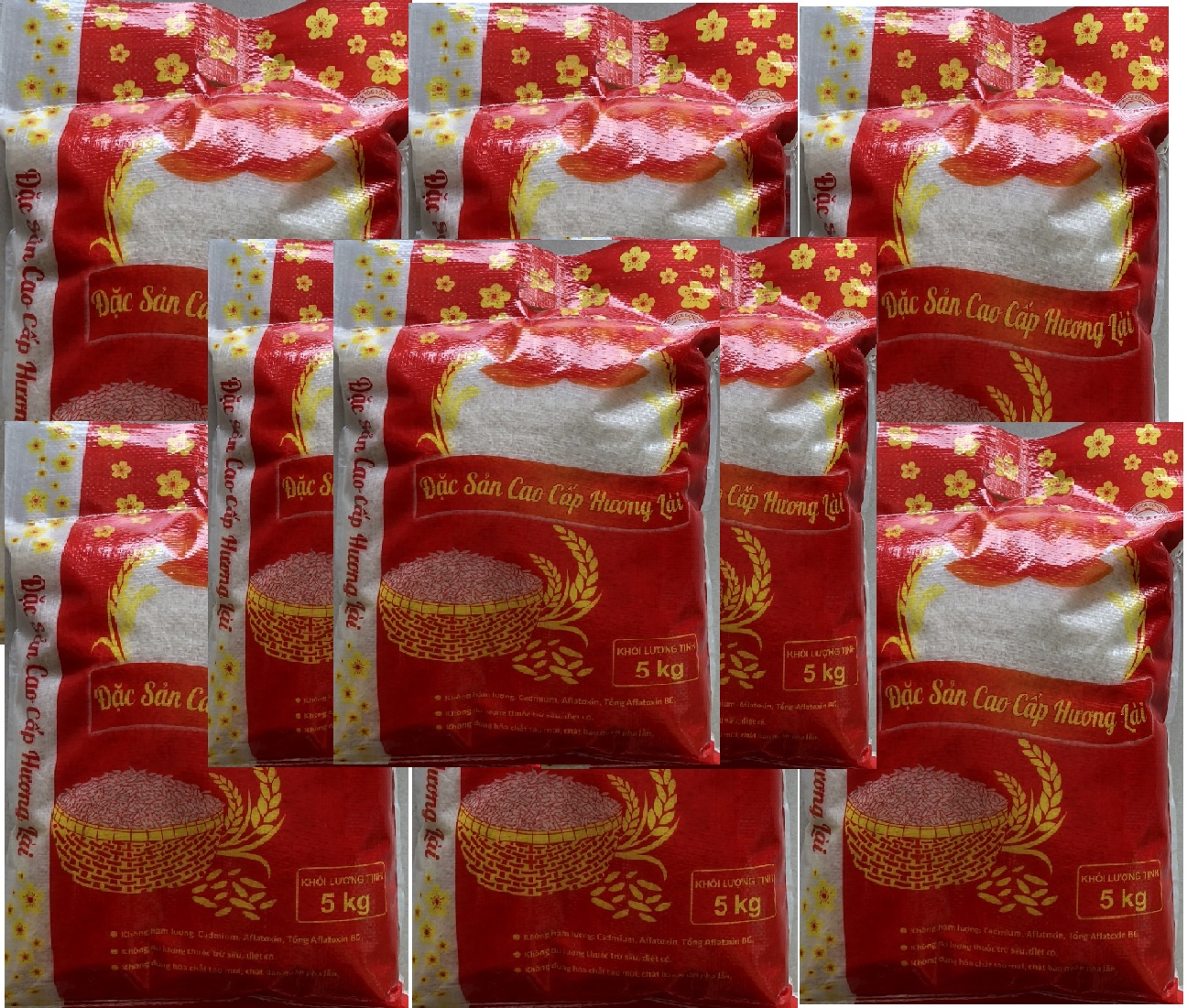 Gạo Hương Lài Túi 5ký Dẻo Mềm Cơm
