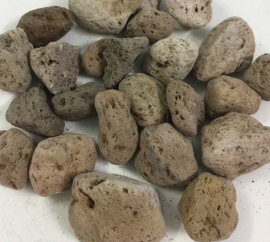 Đá lông vũ nham thạch trắng Indo nhập khẩu 500gr