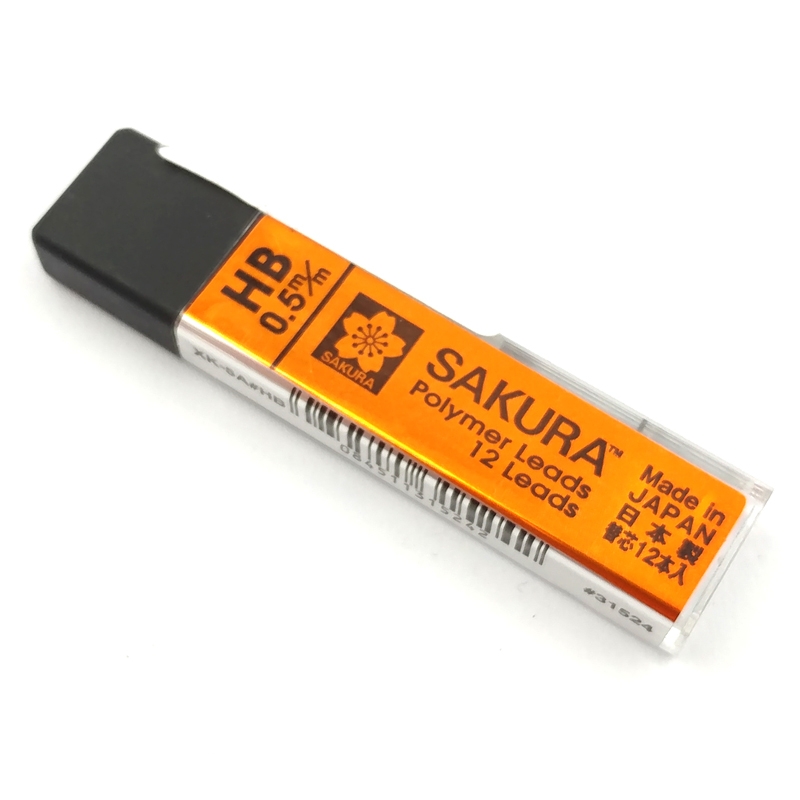 Ruột Bút Chì Bấm Sakura HB 0.5mm