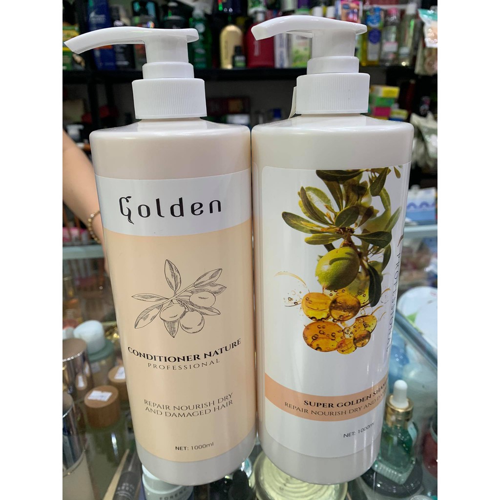 Cặp dầu gội xả siêu mượt Golden