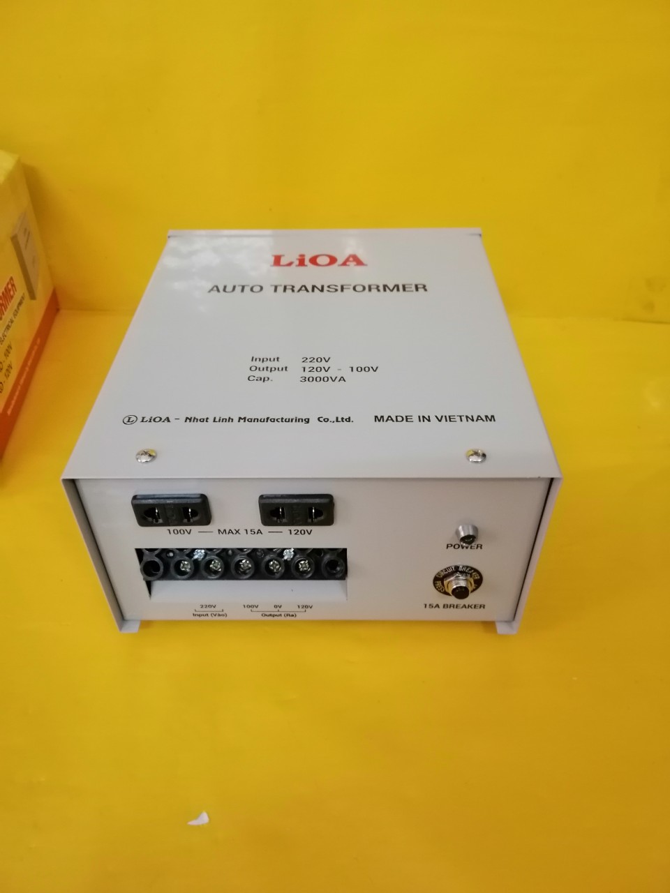 ĐỔI NGUỒN LIOA 3000W (Đổi nguồn 220V sang 100V)