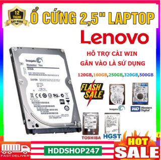 Ổ cứng hdd 2.5 laptop IBM-LENOVO tháo máy bh 12 tháng 500GB,320GB,250GB thumbnail