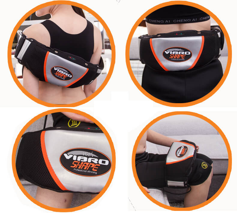 Đai Massage Rung Nóng Giảm Mỡ Bụng Vibro Shape