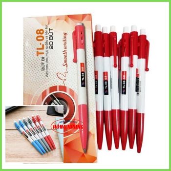 [ Hỏa Tốc] Combo 10 Cây bút bi Thiên Long TL-08
