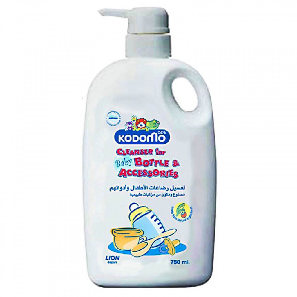 Nước Rửa Bình Sữa Và Đồ Dùng Kodomo (Thái Lan) 700ml - 750ml Cho Bé