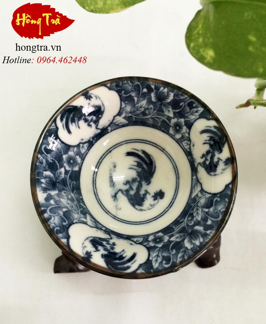 Chén sứ con gà CS08
