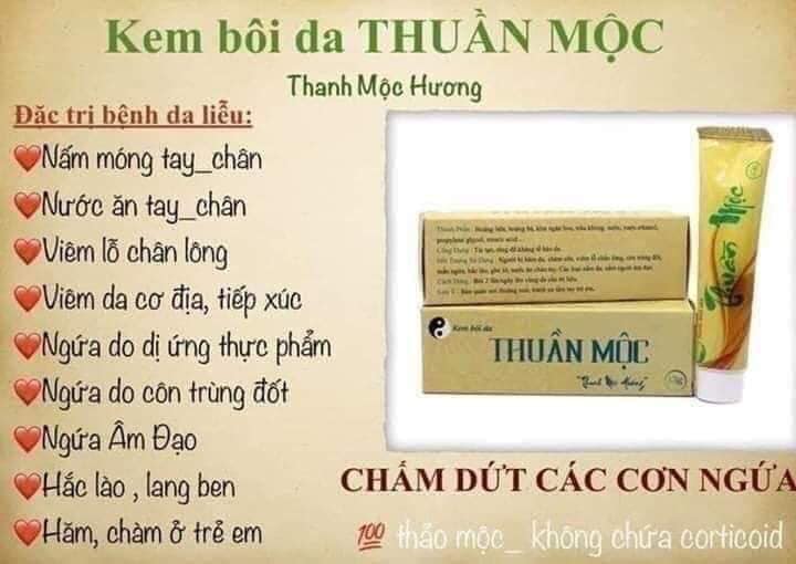 Kem bôi da Thuần Mộc mẫu mới 16 gram có tem cào