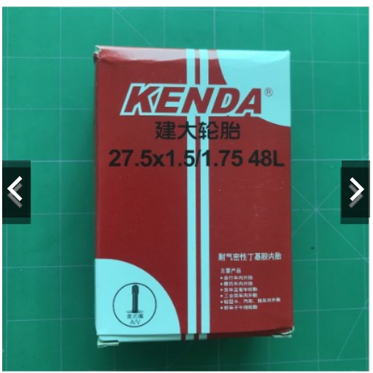 Săm xe đạp kenda 27.5*1.5/1.75 AV 48L
