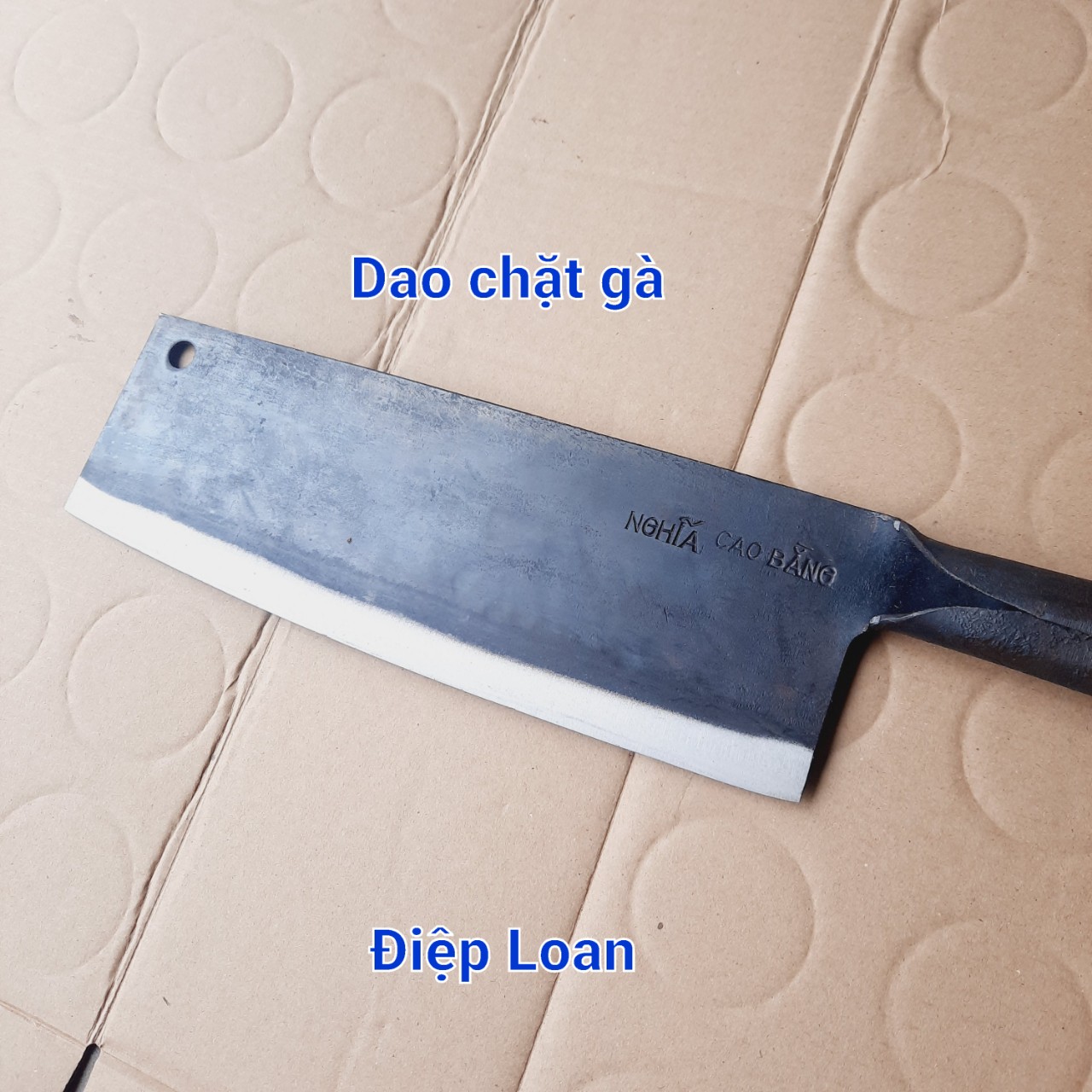 Dao phúc sen Cao Bằng cán sắt tùy chọn dao chặt, dao thái, dao bầu lọc thịt, dao phát cỏ