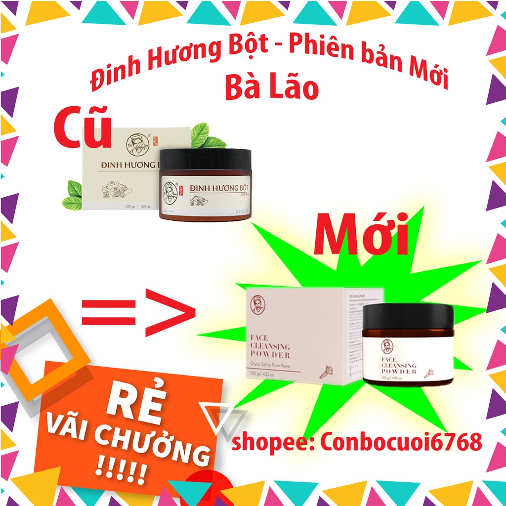 Đinh Hương Bà Lão Mới bột rửa mặt