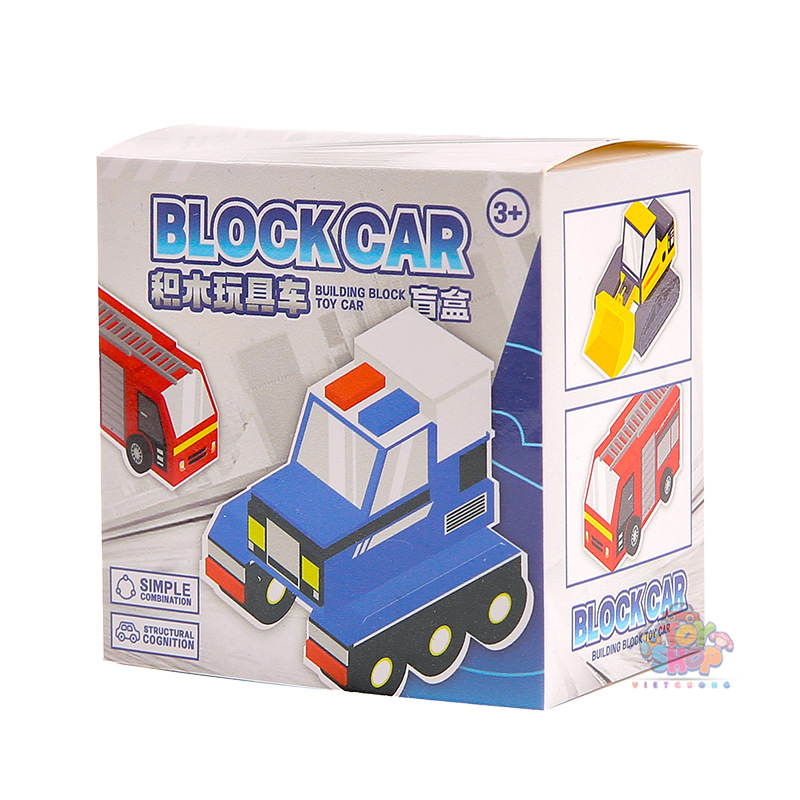 Bộ lắp ráp xe, lắp ráp khủng long lego mini cho bé tự lắp ráp