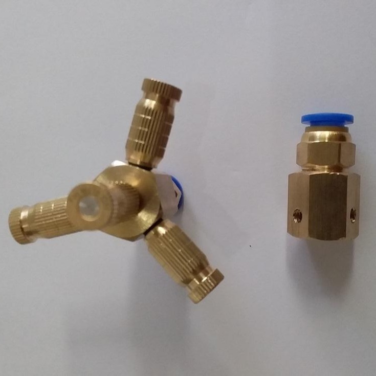 5 béc phun sương làm mát (béc số 1, số 2, số 3)