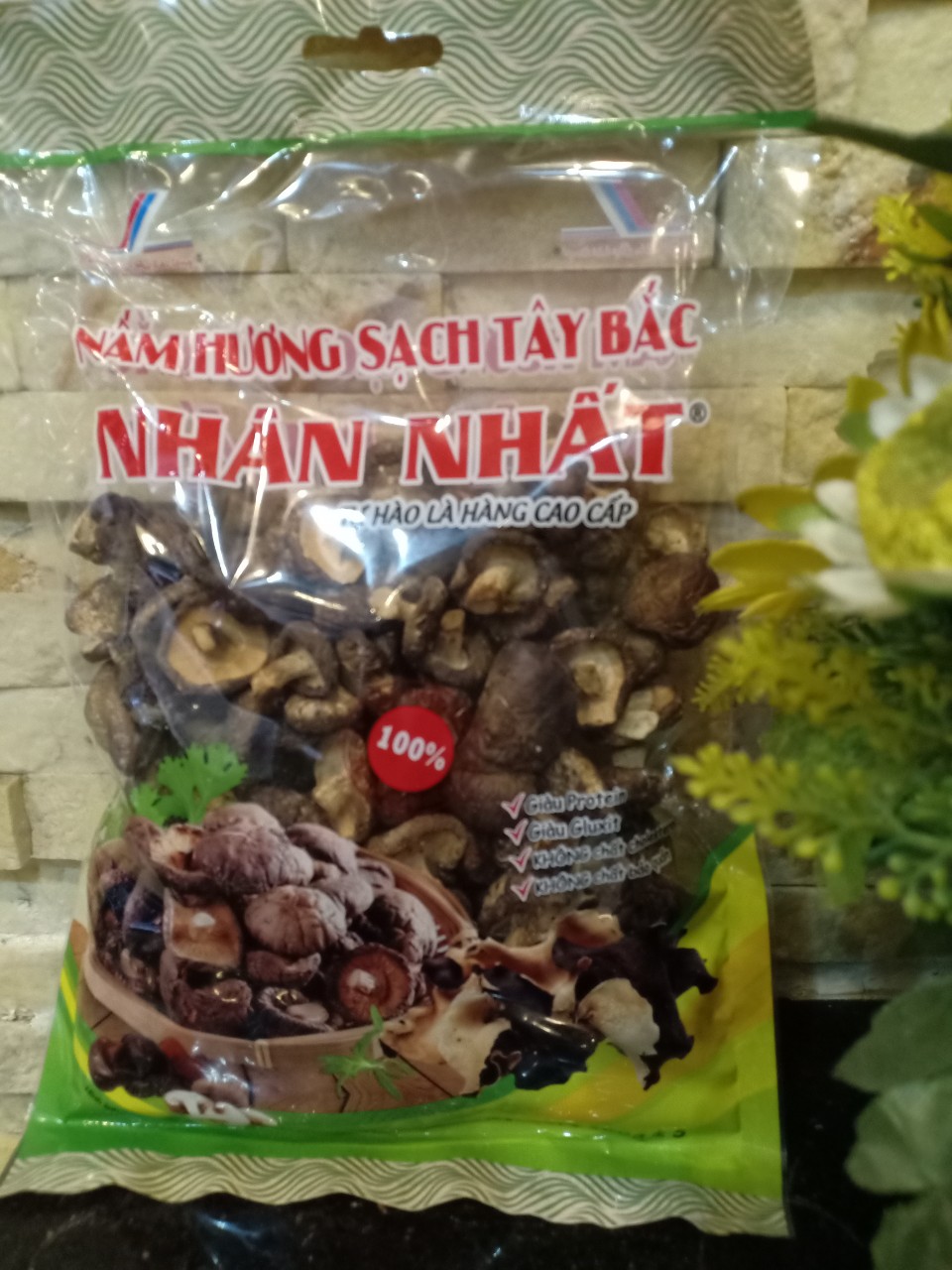 100 GRAM NẤM HƯƠNG SẠCH TÂY BẮC